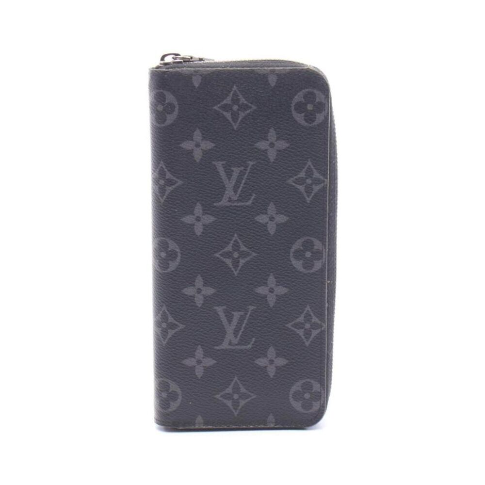 Louis Vuitton Zippy Wallet Vertical Monogram Eclipse Long Wallet